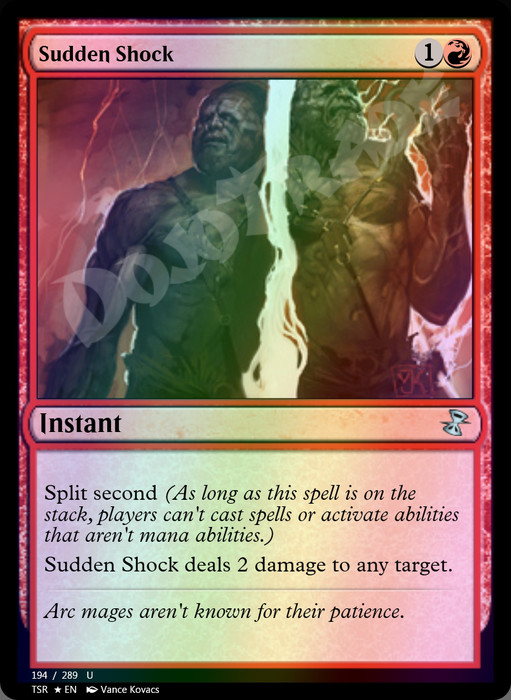 Sudden Shock FOIL