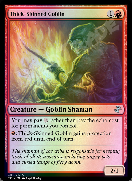 Thick-Skinned Goblin FOIL