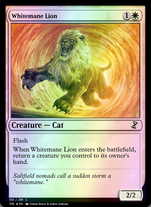 Whitemane Lion FOIL