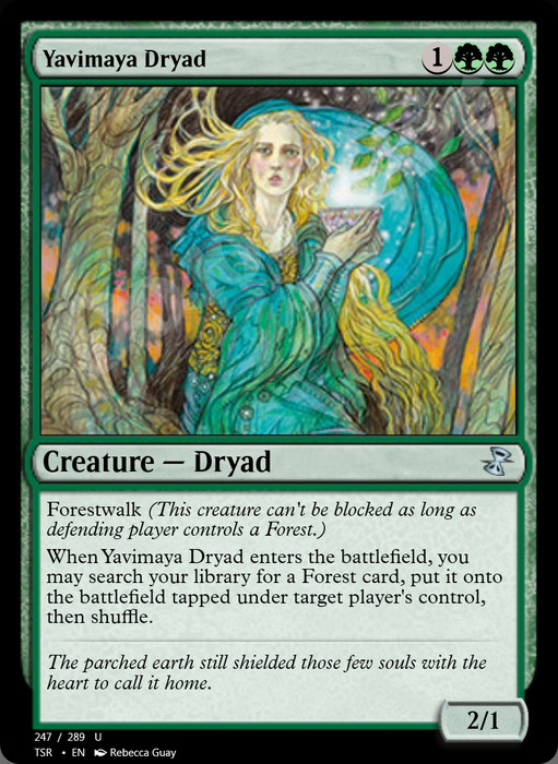 Yavimaya Dryad