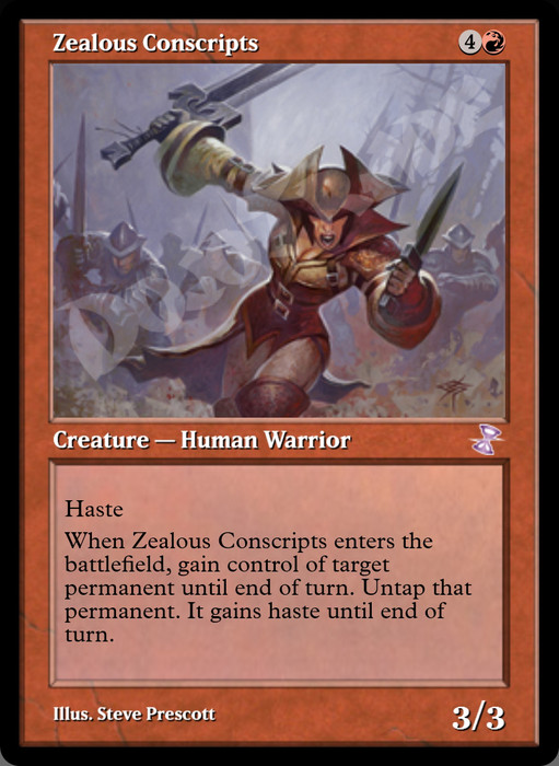 Zealous Conscripts