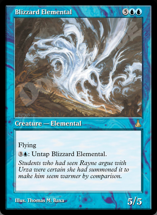 Blizzard Elemental