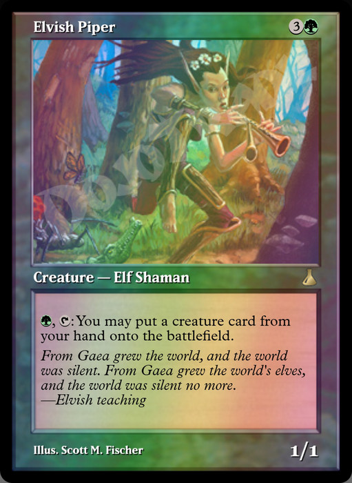 Elvish Piper FOIL