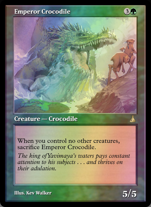 Emperor Crocodile FOIL