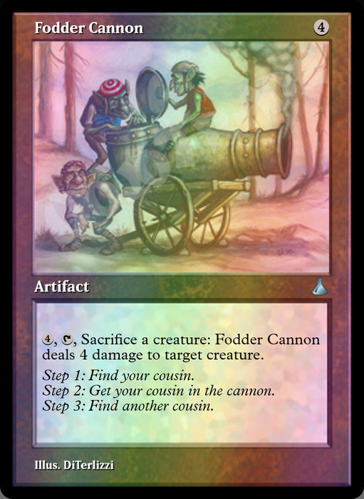 Fodder Cannon FOIL