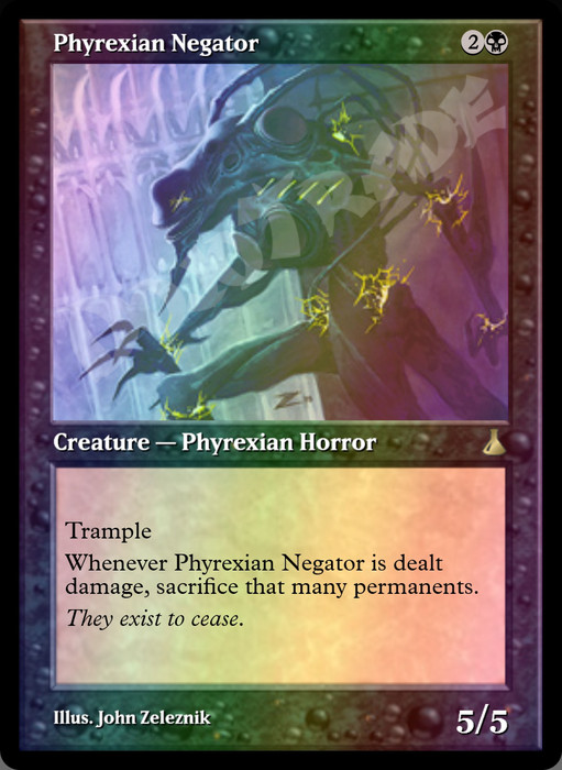 Phyrexian Negator FOIL