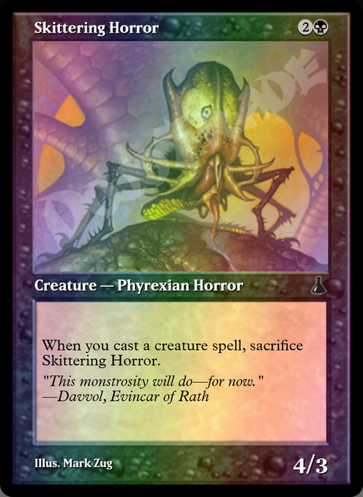 Skittering Horror FOIL