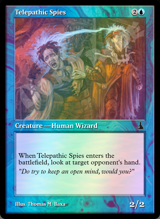 Telepathic Spies FOIL