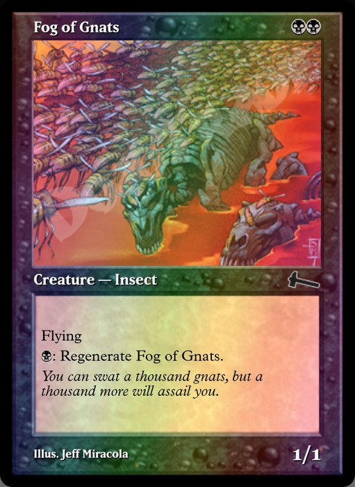 Fog of Gnats FOIL