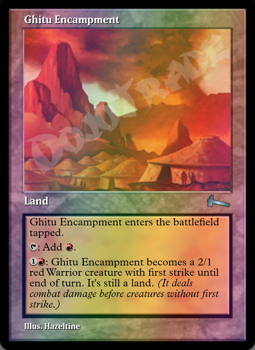 Ghitu Encampment FOIL