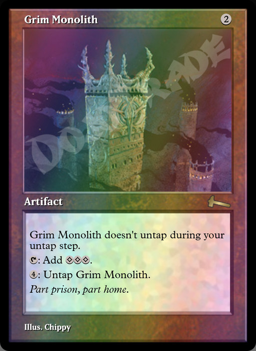 Grim Monolith FOIL