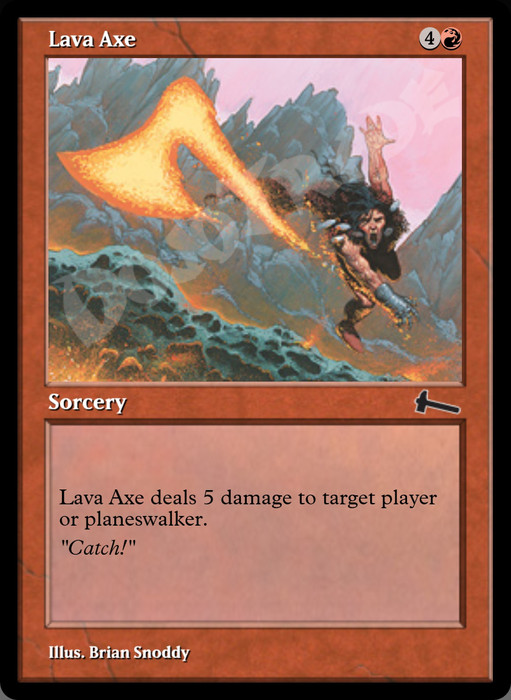 Lava Axe