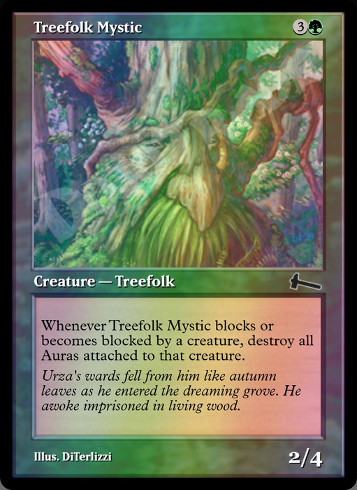 Treefolk Mystic FOIL