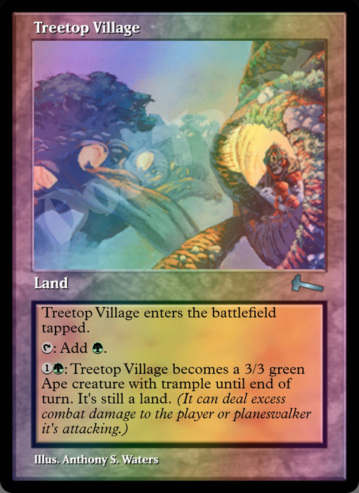 Treetop Village FOIL