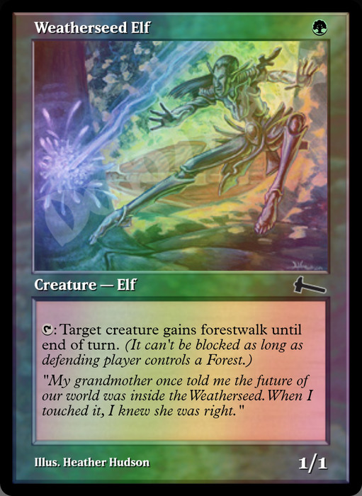 Weatherseed Elf FOIL