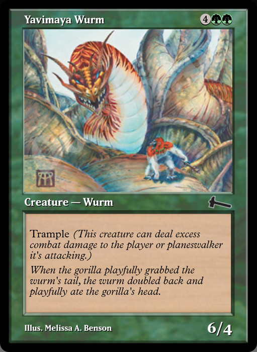 Yavimaya Wurm