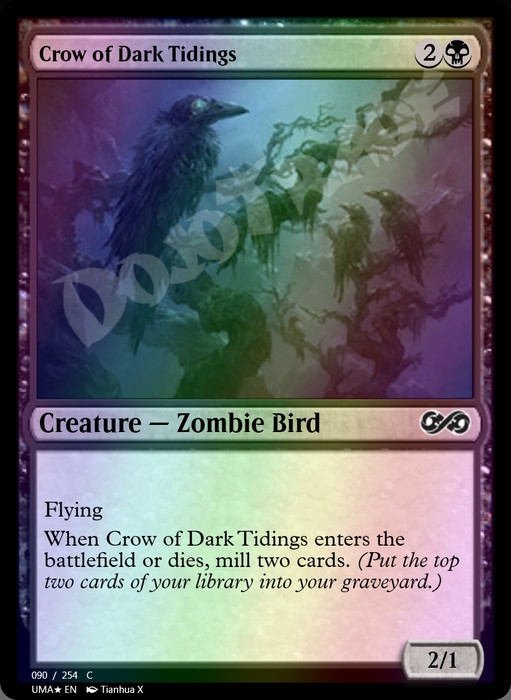 Crow of Dark Tidings FOIL