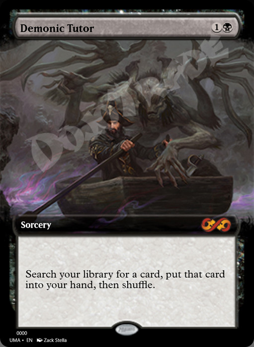 Demonic Tutor (Borderless)