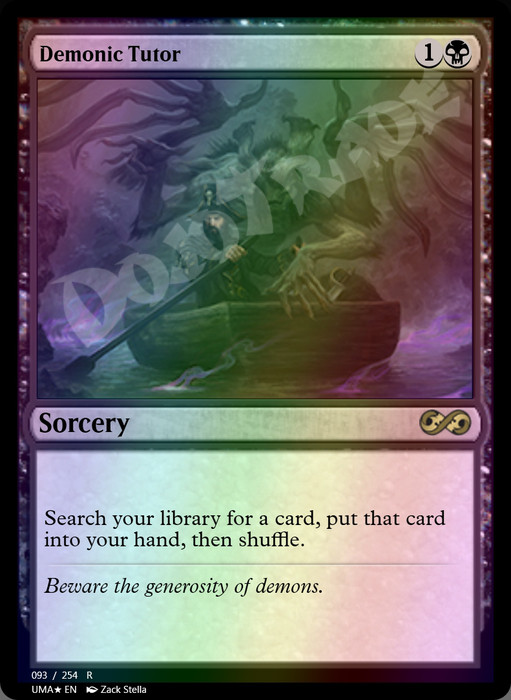 Demonic Tutor FOIL