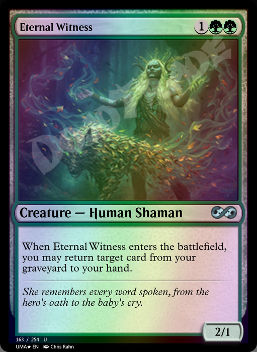 Eternal Witness FOIL