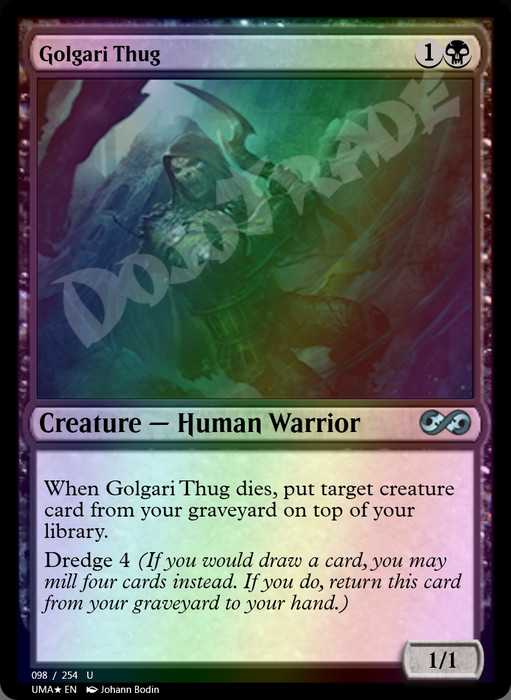 Golgari Thug FOIL