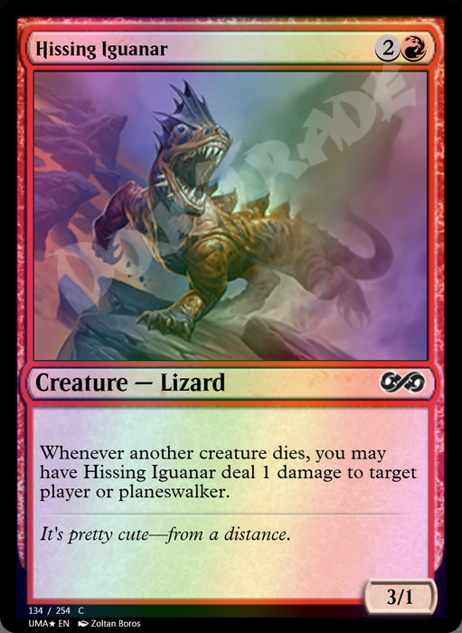 Hissing Iguanar FOIL