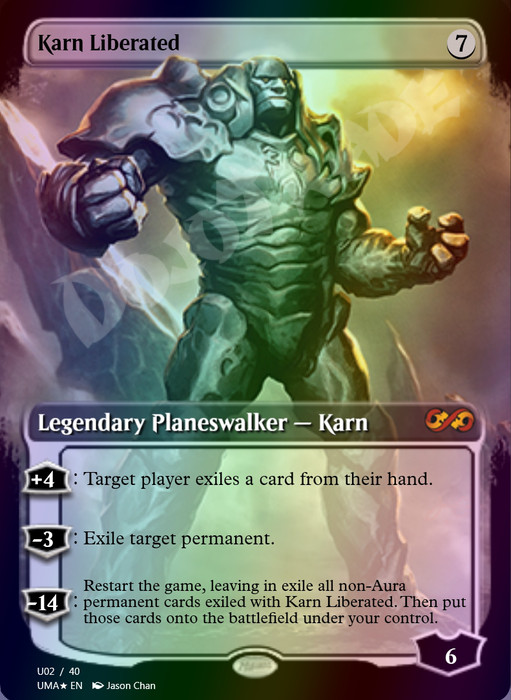 Karn Liberated (Borderless) FOIL