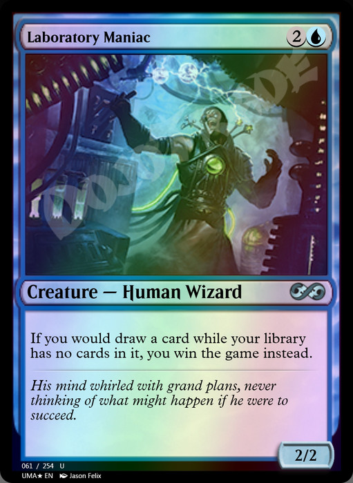 Laboratory Maniac FOIL