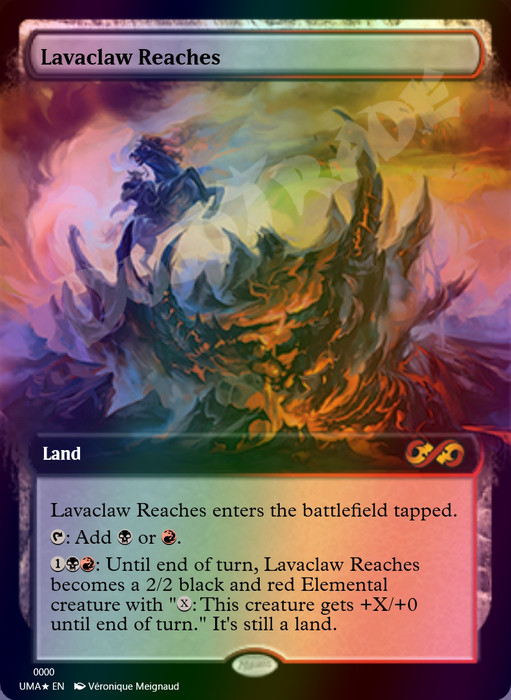 Lavaclaw Reaches (Borderless) FOIL