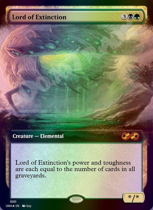 Lord of Extinction (Borderless) FOIL