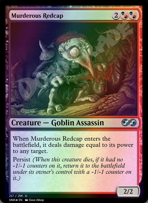 Murderous Redcap FOIL