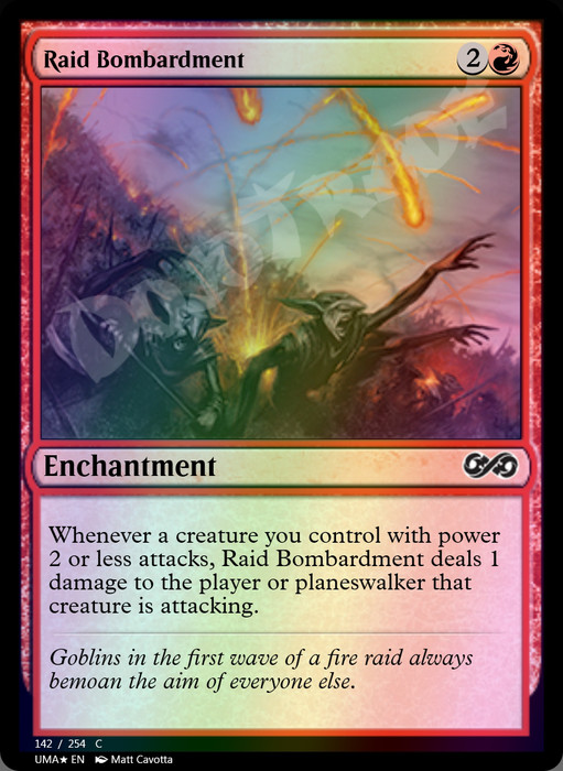 Raid Bombardment FOIL