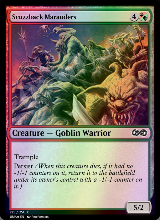 Scuzzback Marauders FOIL