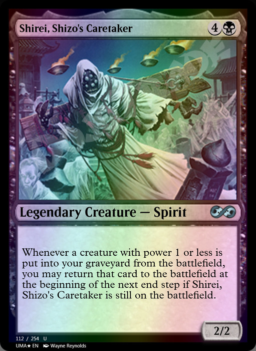 Shirei, Shizo's Caretaker FOIL