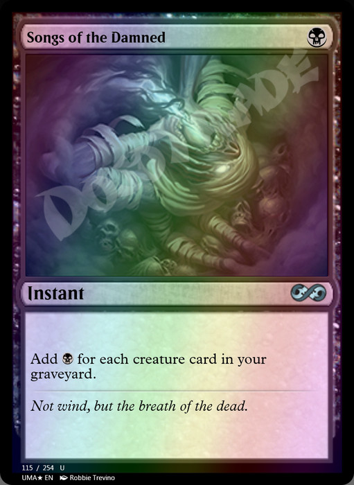 Songs of the Damned FOIL