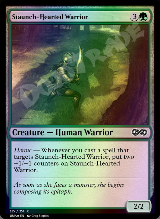 Staunch-Hearted Warrior FOIL