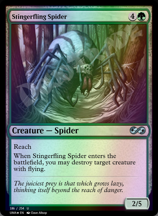 Stingerfling Spider FOIL