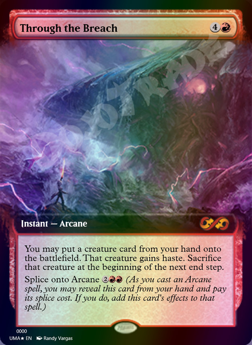 Through the Breach (Borderless) FOIL