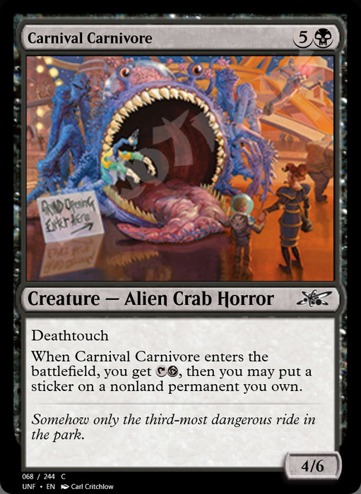 Carnival Carnivore