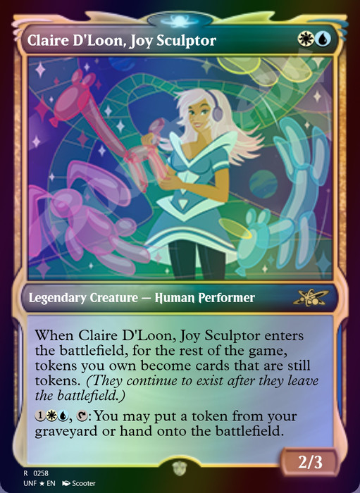 Claire D'Loon, Joy Sculptor FOIL