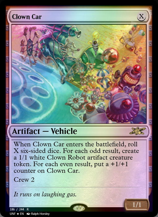 Clown Car FOIL