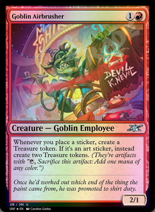 Goblin Airbrusher FOIL