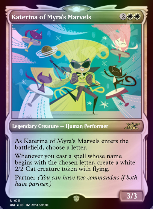 Katerina of Myra's Marvels FOIL