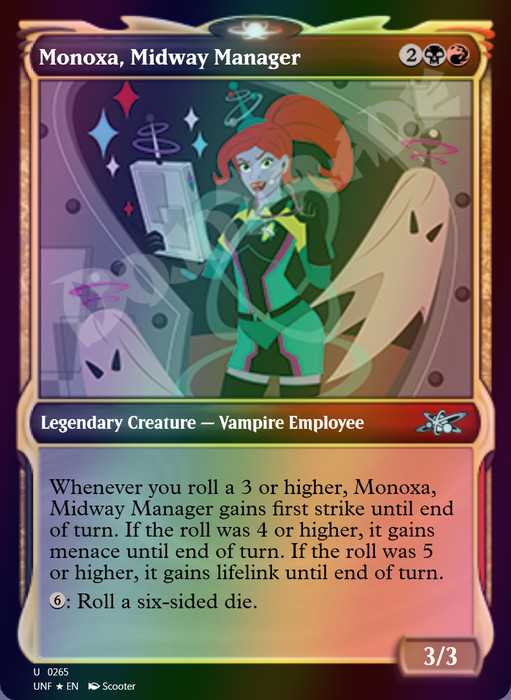 Monoxa, Midway Manager (#265) FOIL