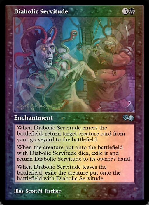 Diabolic Servitude FOIL