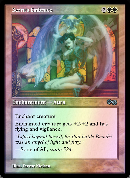 Serra's Embrace FOIL