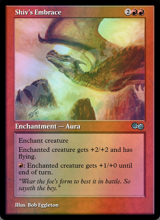 Shiv's Embrace FOIL