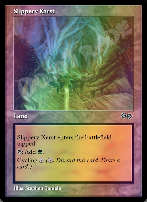 Slippery Karst FOIL