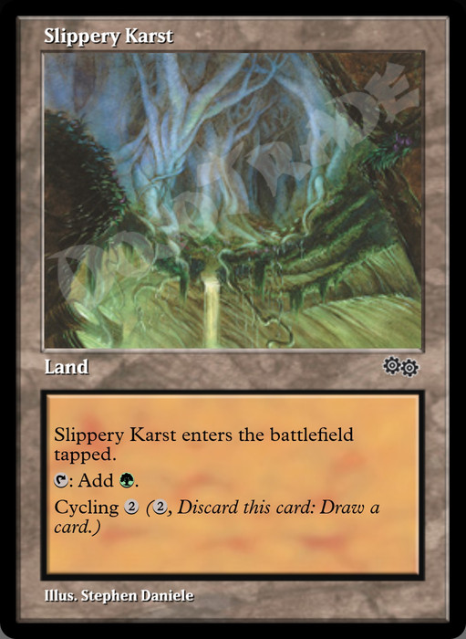 Slippery Karst