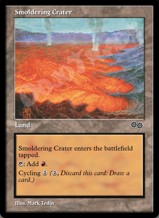 Smoldering Crater